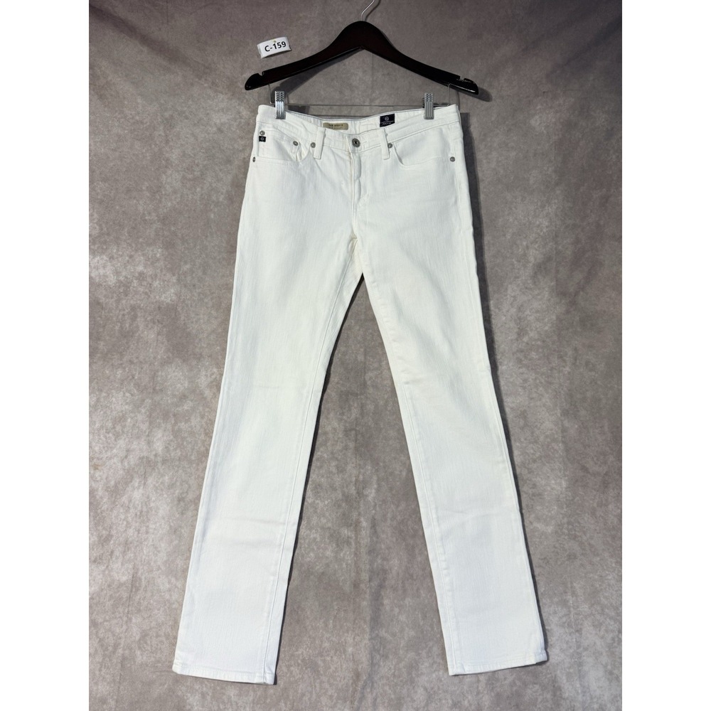 Adriano Goldschmied The Stevie Slim Straight White Women's Size 29 (8)